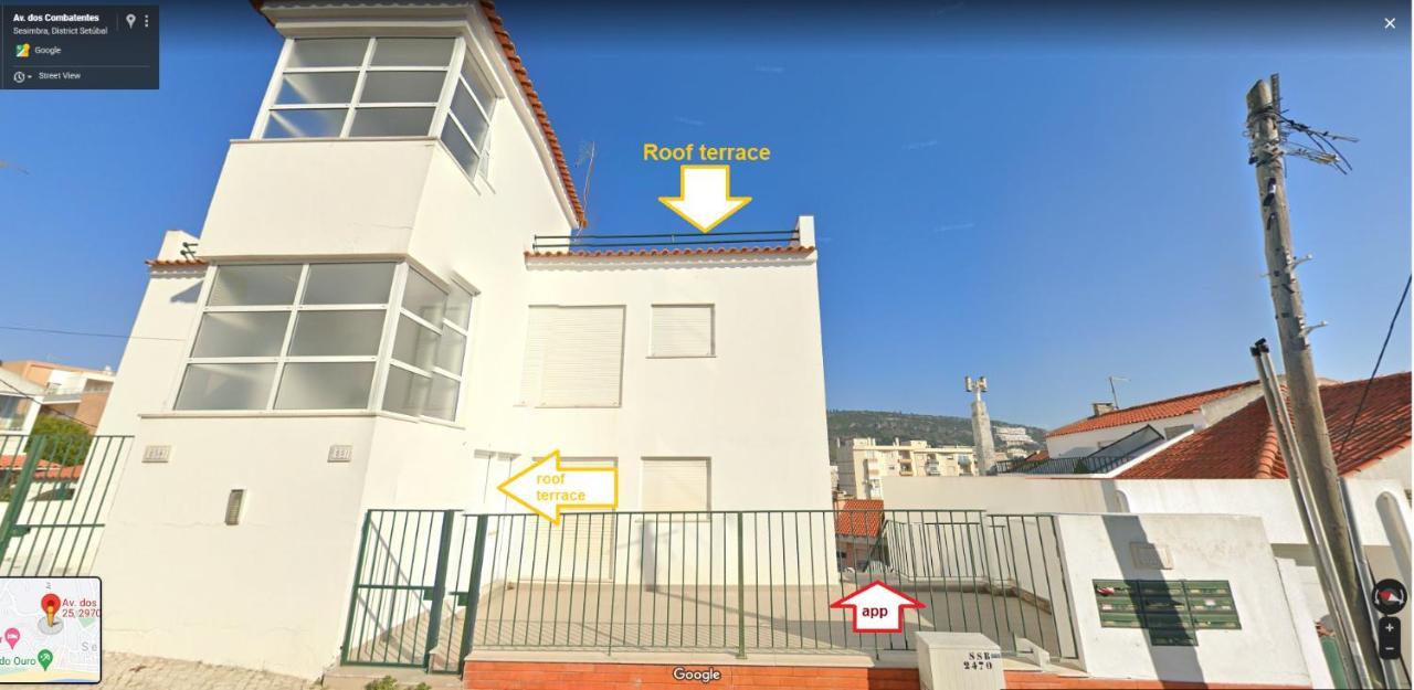 Casa Mar E Sol, New Apartment Near The Beach With Balcony Sesimbra Eksteriør bilde